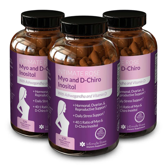 3 Pack - Myo-Inositol & D-Chiro Suplemento De Inositol
