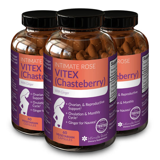 3 Pack - Viitex (Chasteberry): Equilibrio Hormonal, Soporte Natural Para El Síndrome Premenstrual