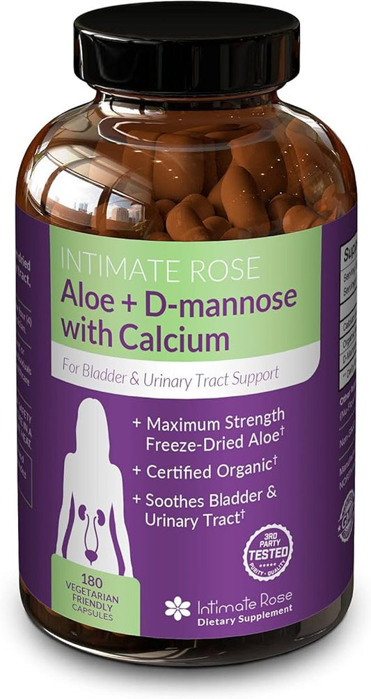 Aloe + D-Mannose  Con Calcio- Soporte Para Infecciones Urinarias