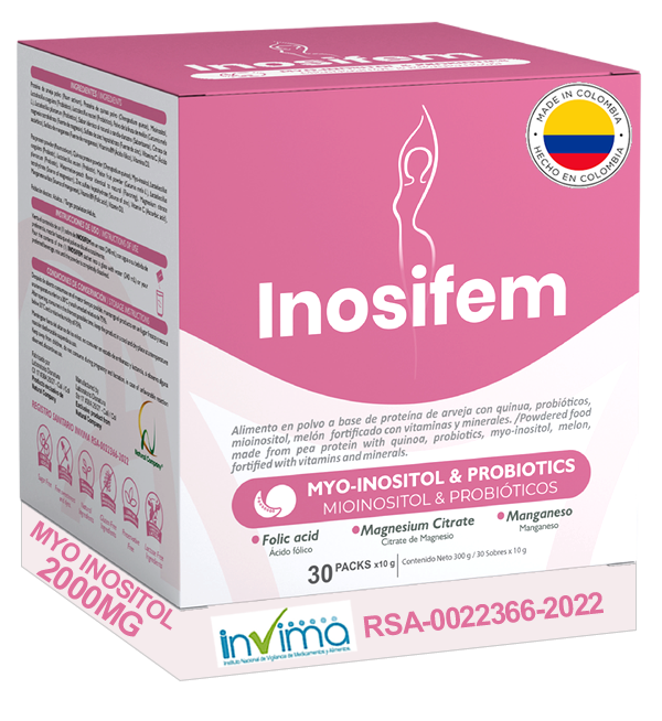 Inosifem Myo Inositol Ac Folico 30 Sobres